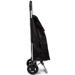 KSP Trek 'Solid' Shopping Trolley (Black)
