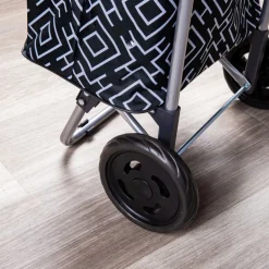 KSP Trek 'Trellis' Shopping Trolley (Black)