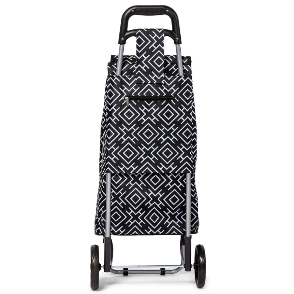 KSP Trek 'Trellis' Shopping Trolley (Black)
