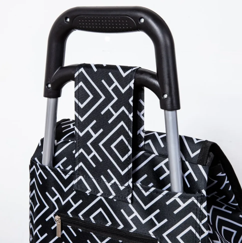KSP Trek 'Trellis' Shopping Trolley (Black)