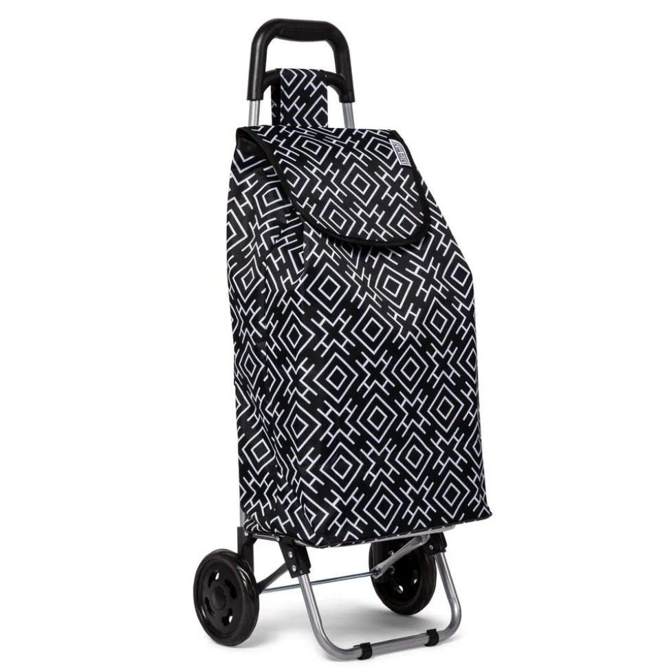 KSP Trek 'Trellis' Shopping Trolley (Black)