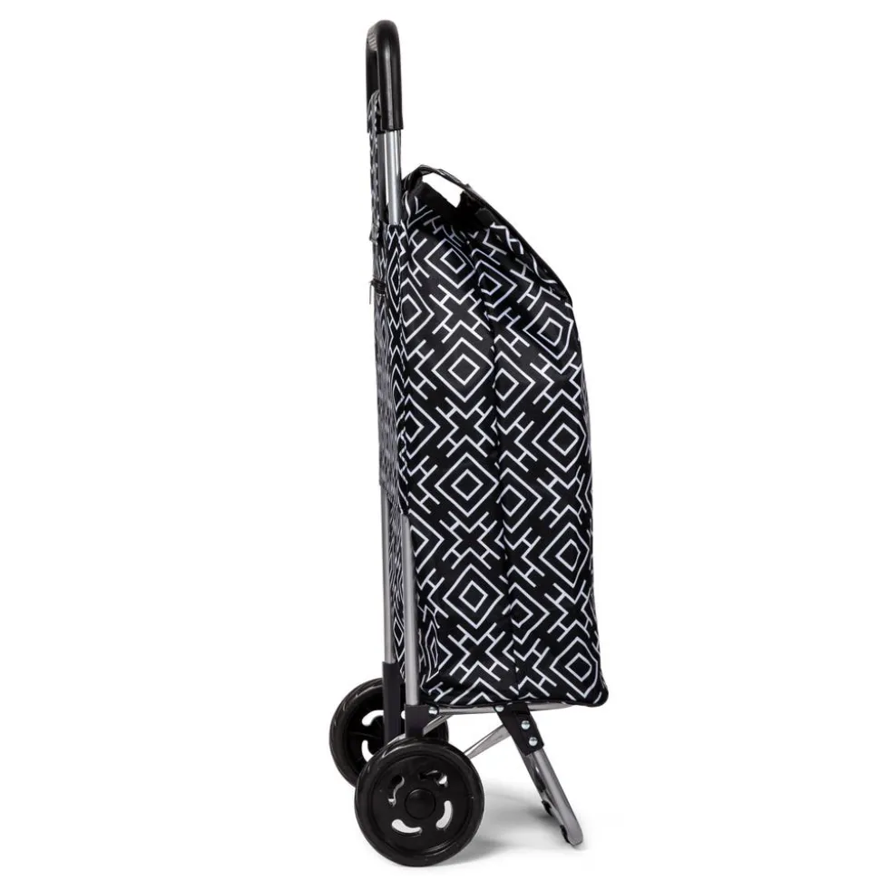 KSP Trek 'Trellis' Shopping Trolley (Black)