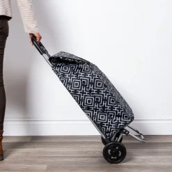 KSP Trek 'Trellis' Shopping Trolley (Black)