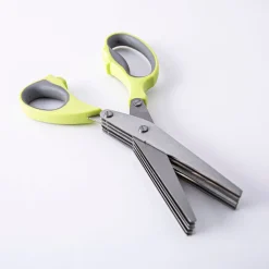 KSP Trio 'Soft Grip' Multi Purpose Scissors - Set of 3 (Green)