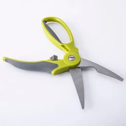KSP Trio 'Soft Grip' Multi Purpose Scissors - Set of 3 (Green)