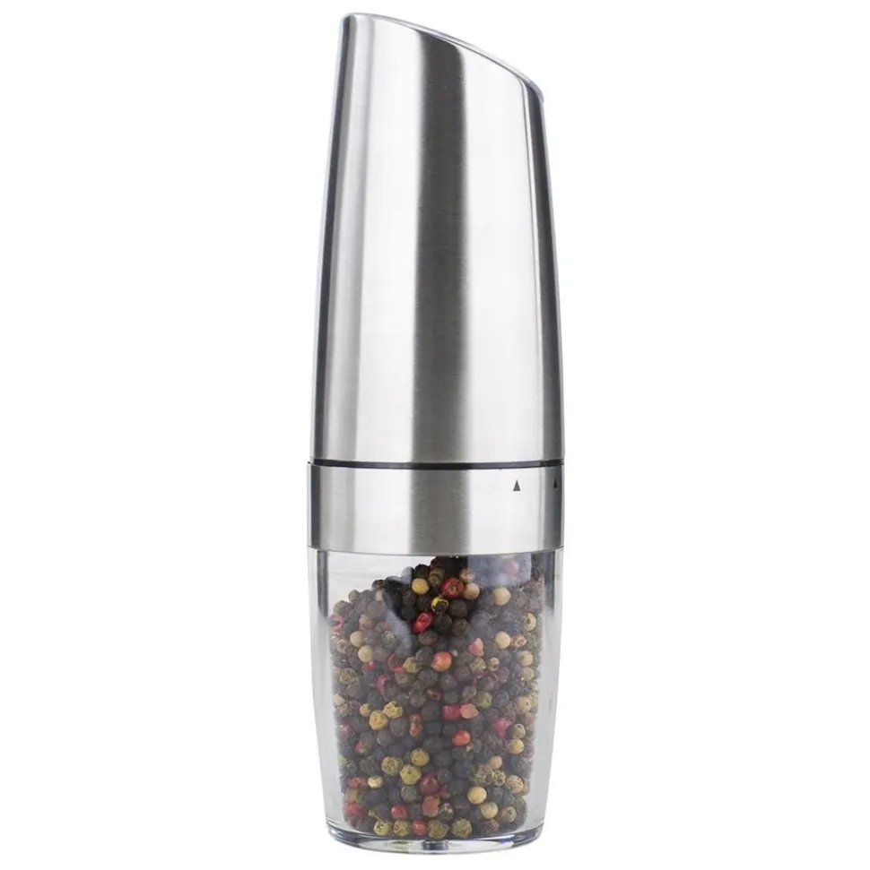 KSP Turbo Gravity Salt and Pepper Mill (Stainless Steel)