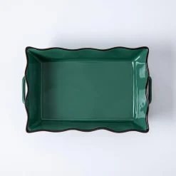 KSP Tuscana Fluted Bakeware Rect. Lrg 36.5x26x9cm (Forest)