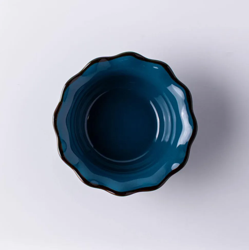 KSP Tuscana Fluted Bowl (Peacock)