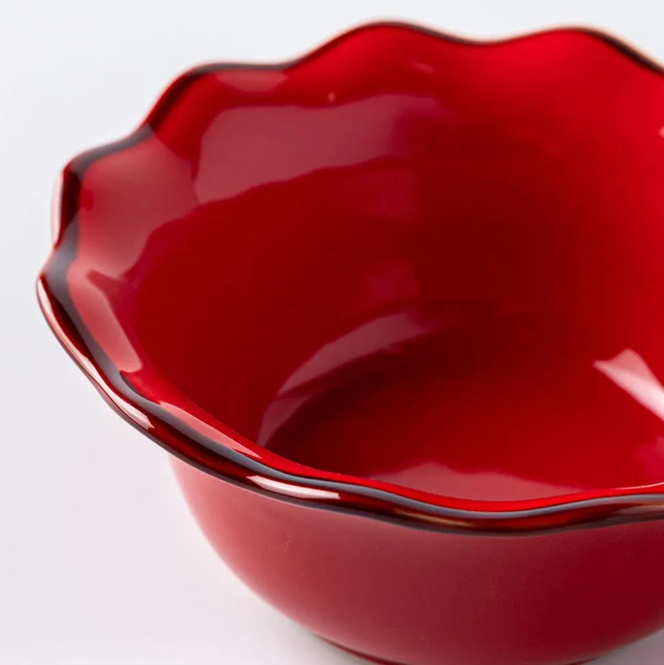 KSP Tuscana Fluted Bowl (Red)