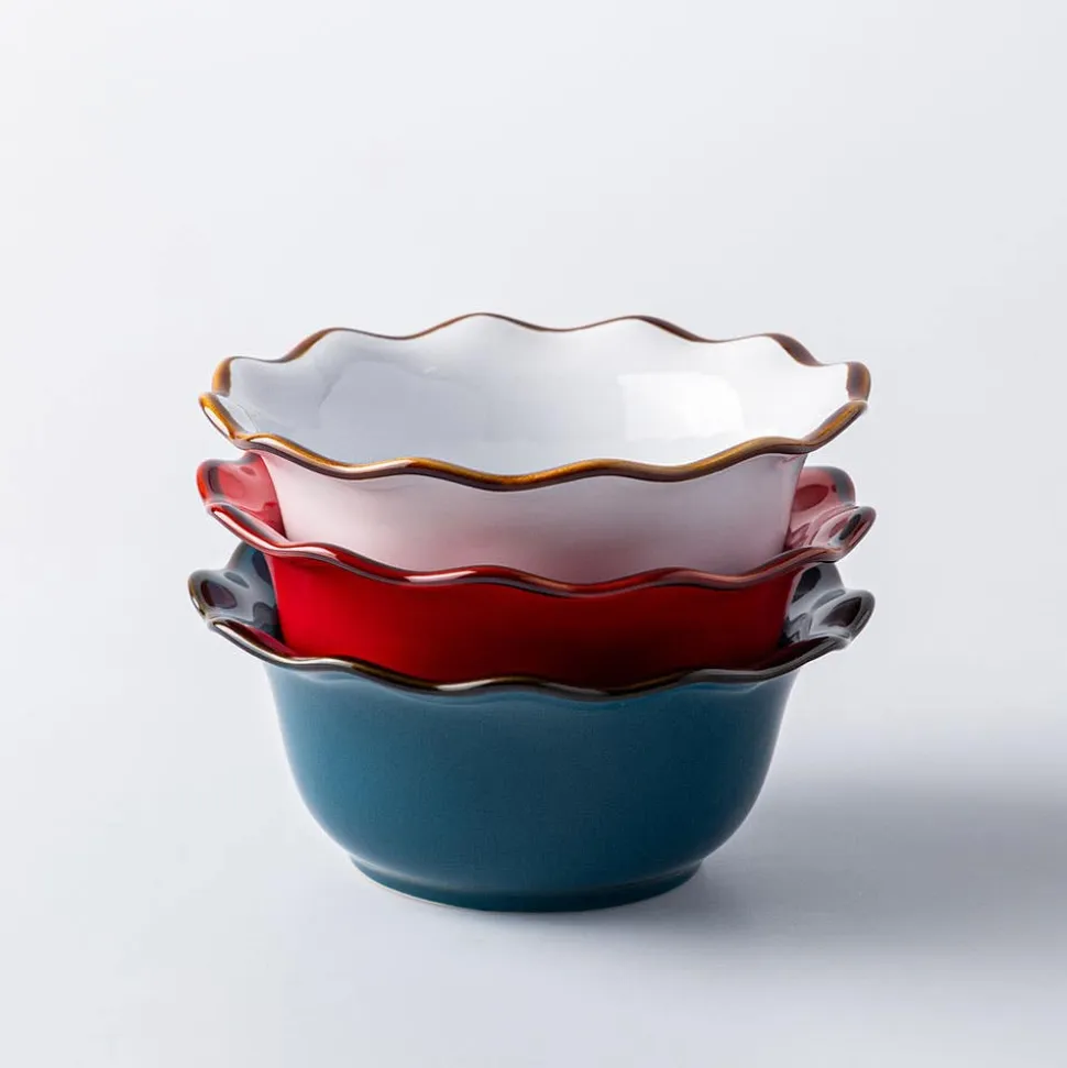 KSP Tuscana Fluted Bowl (Red)
