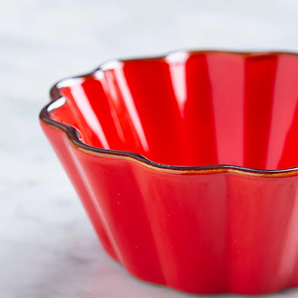KSP Tuscana Fluted Mini Pie Dish (Red)