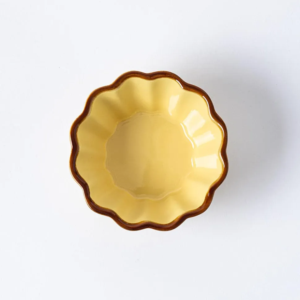 KSP Tuscana Fluted Mini Pie Dish (Yellow)