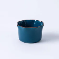 KSP Tuscana Fluted Ramekin 10cm Dia. x 6cm (Peacock)