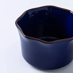 KSP Tuscana Fluted Ramekin 10cm Dia. x 6cm (Navy)