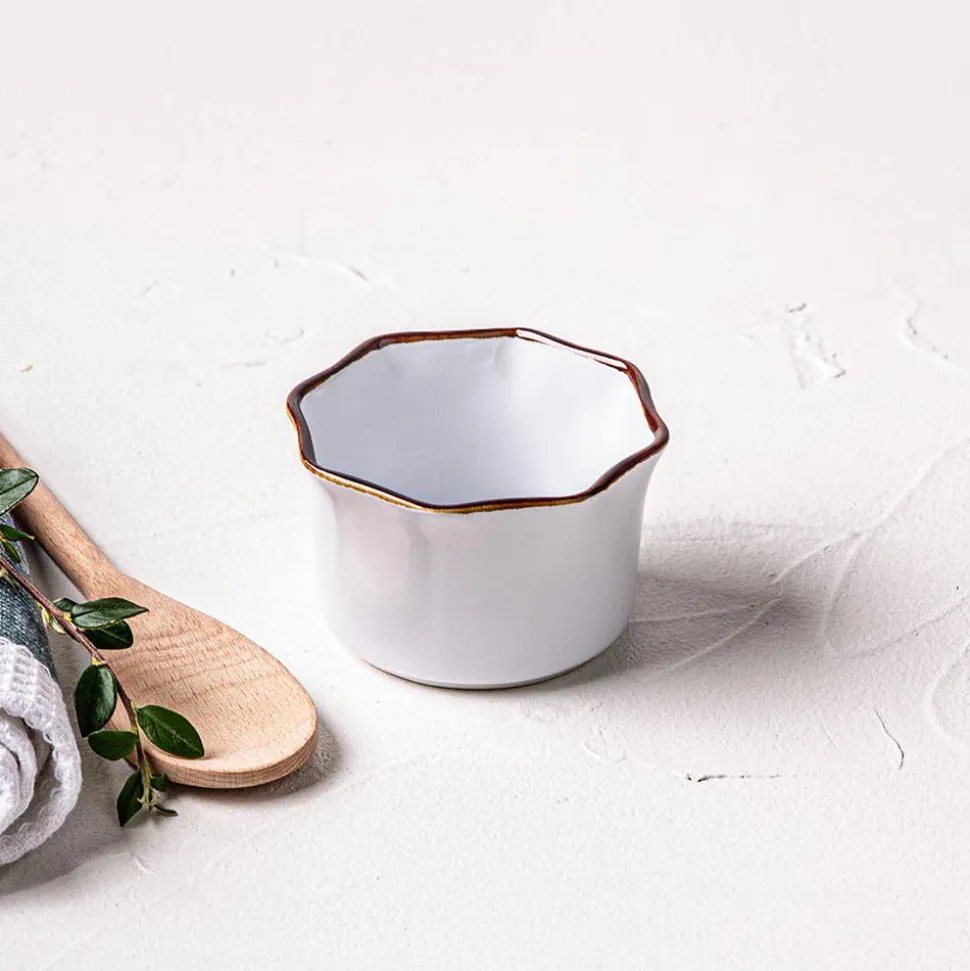 KSP Tuscana Fluted Ramekin (White)