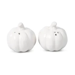 KSP Tuscana Harvest Pumpkin Salt & Pepper (White)