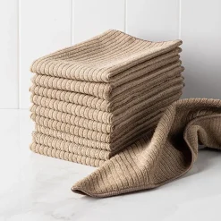 KSP Ultimate Clean All-Purpose Microfiber Cloth - Set/10 (Taupe)