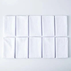 KSP Ultimate Clean All-Purpose Microfiber Cloth - Set/10 (White)
