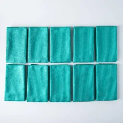 KSP Ultimate Clean All-Purpose Microfiber Cloth - Set/10 (Turquoise)