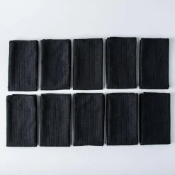KSP Ultimate Clean All-Purpose Microfiber Cloth - Set/10 (Black)