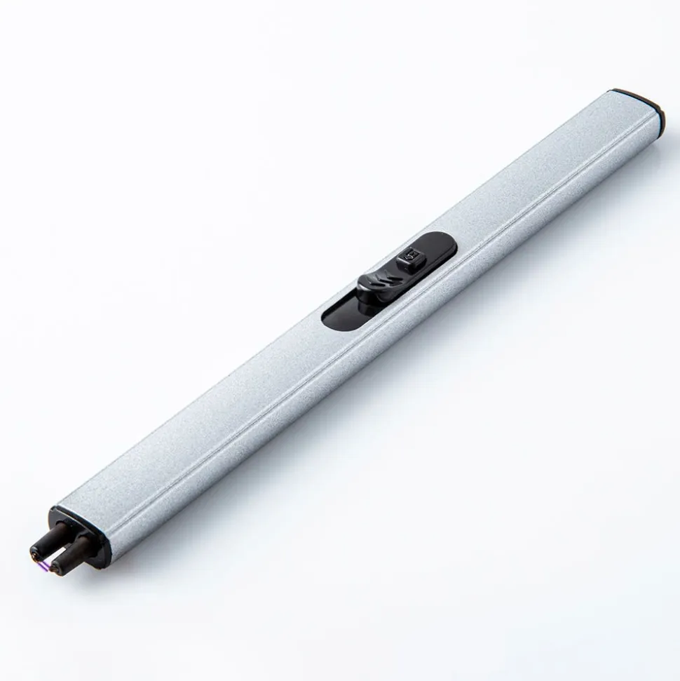 KSP Vela Rechargeable USB Lighter (Silver)