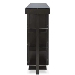 KSP Venice Bar Unit with Glass Top (Espresso)