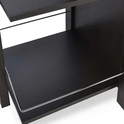 KSP Venice Bar Unit with Glass Top (Espresso)