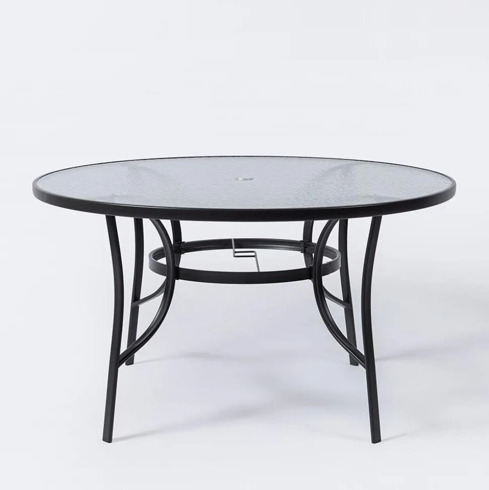 KSP Verona 'Round' Patio Table and Chairs - Set of 5 (Grey)