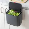 KSP Vesper Compost Bin with Hanging Hook (Matte Grey)