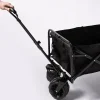 KSP Wheels 'Solid' Collapsible Wagon (Black)