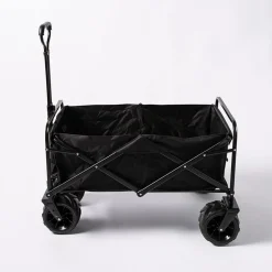 KSP Wheels 'Solid' Collapsible Wagon (Black)