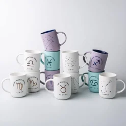 KSP Zodiac 'Gemini' Porcelain Mug 16oz. (White)