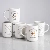 KSP Zodiac 'Leo' Porcelain Mug (White)