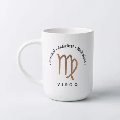 KSP Zodiac 'Virgo' Porcelain Mug 16oz. (White)