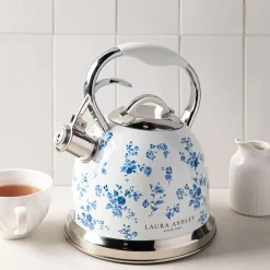 Laura Ashley China Rose Stovetop Kettle 2.5L (White)