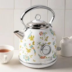 Laura Ashley Elveden Dome Electric Kettle 1.7L (White)