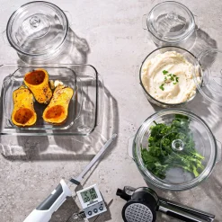 Libbey Baker's Basics Glass Bakeware Combo - Set of 4 (Clear)
