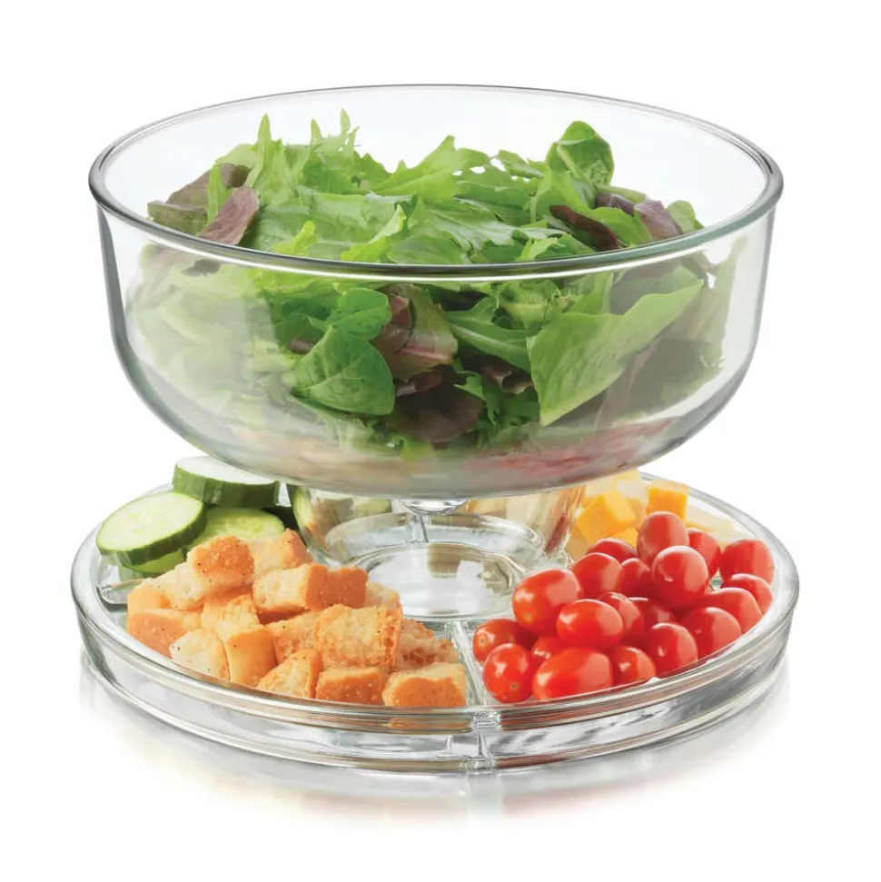 Libbey Selene Multi Use 6-In-1 Cake Plate
