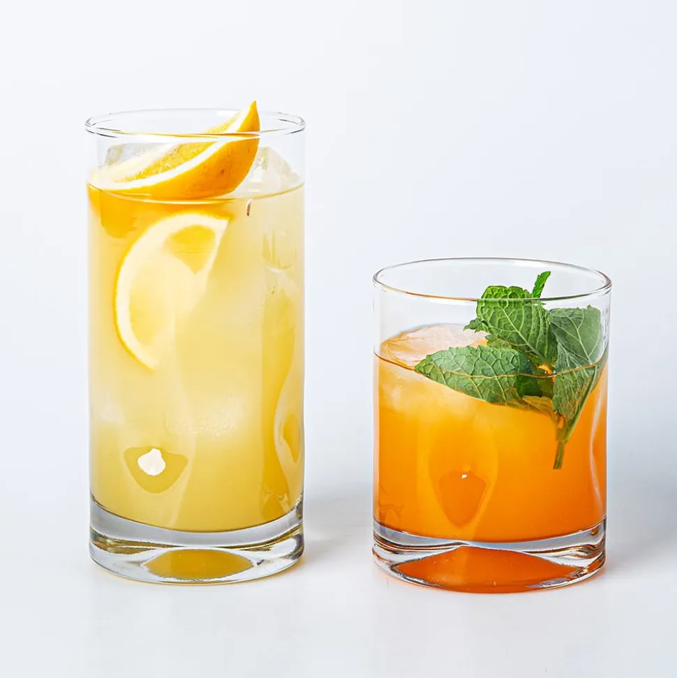 Libbey Tumbler & Rocks 'Impressions' Combo - Set of 16 (Clear)