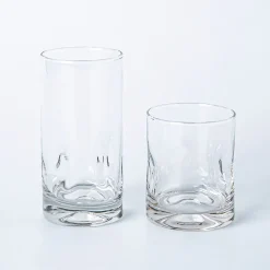 Libbey Tumbler & Rocks 'Impressions' Combo - Set of 16 (Clear)