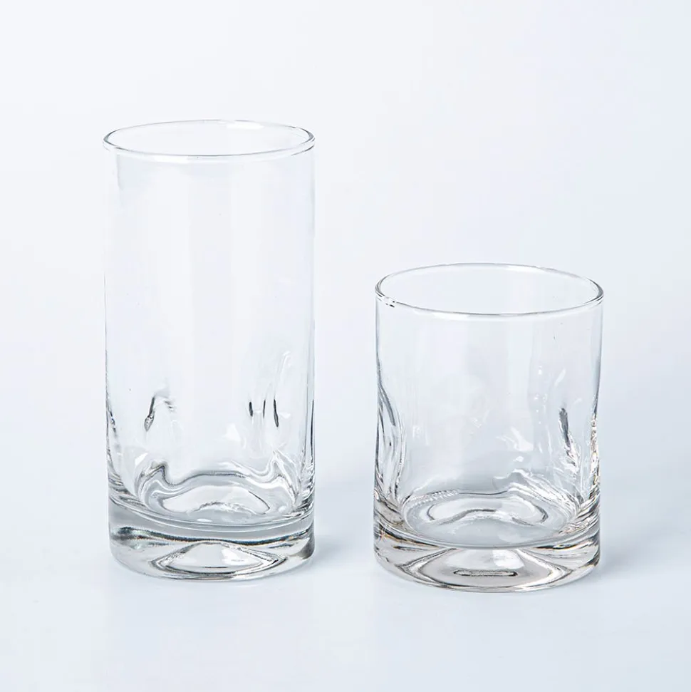 Libbey Tumbler & Rocks 'Impressions' Combo - Set of 16 (Clear)