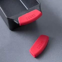 Lodge Logic Bakeware Silicone Grip Handle - Set of 2 (Red)
