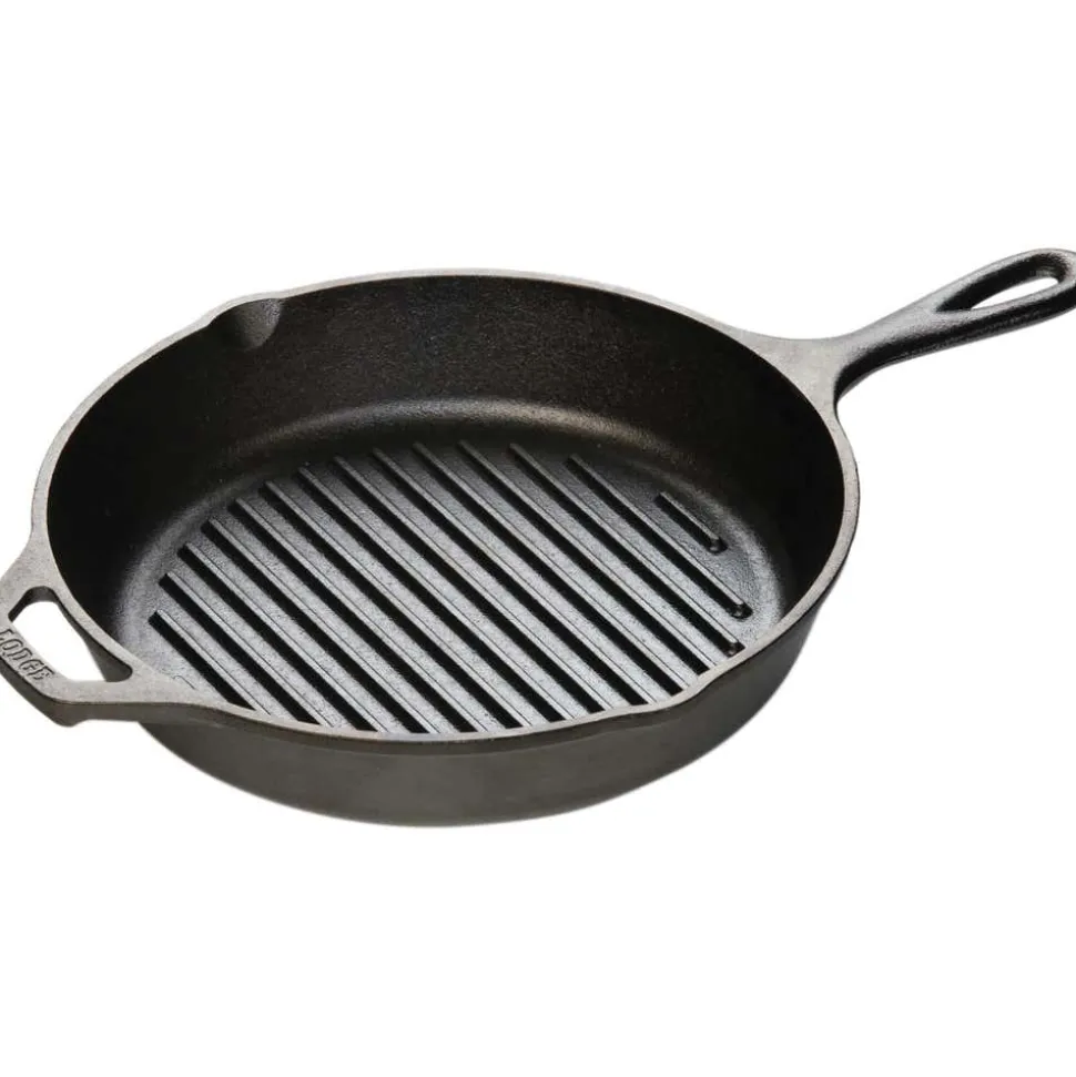 Lodge Logic Cast Iron Grill Pan - 10.25"