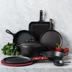 Lodge Logic Cast Iron Grill Pan - 10.25