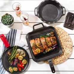 Lodge Logic Cast Iron Grill Pan - 10.25