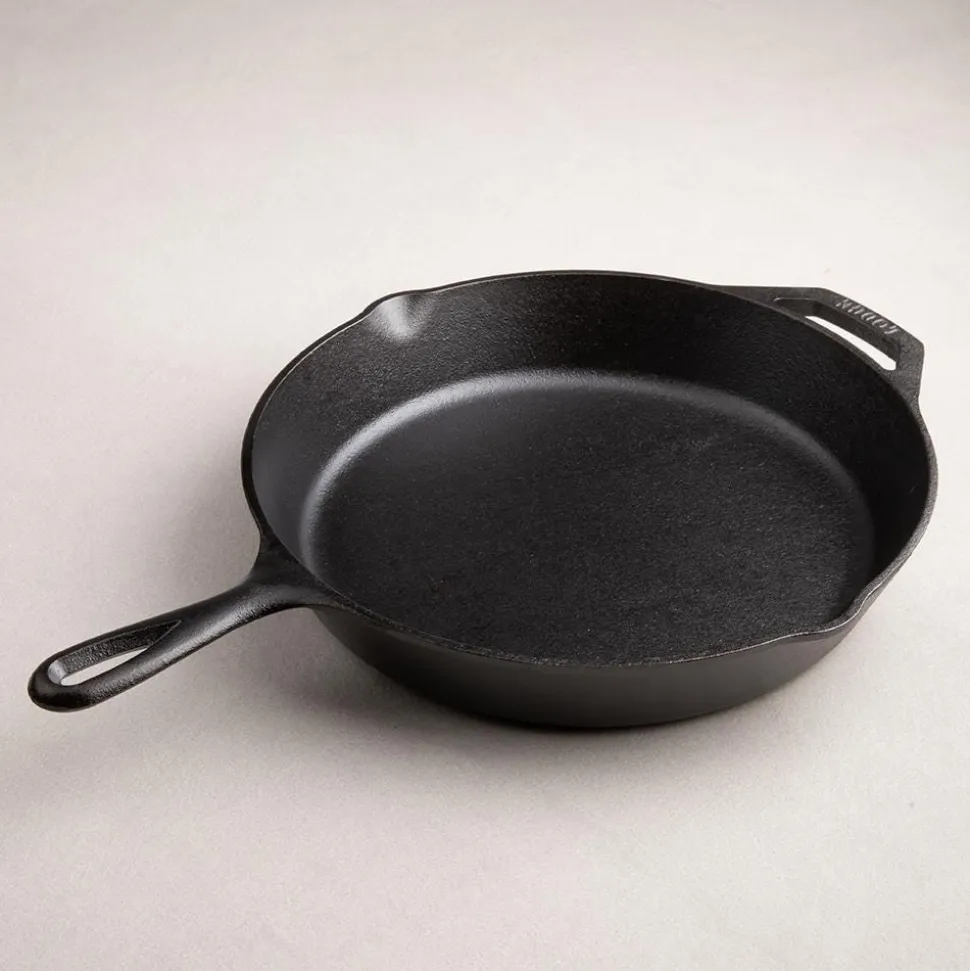 Lodge Logic 12" Frypan with Helper Handle (Black)