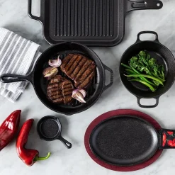 Lodge Pro Logic Cast Iron Reversible Grill Pan