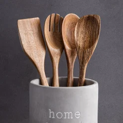 Luciano Gourmet Cooking Wooden Spoon (Natural)