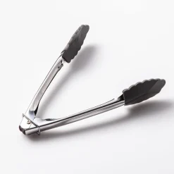 Luciano Gourmet Locking Tongs with Silicone Head (7")