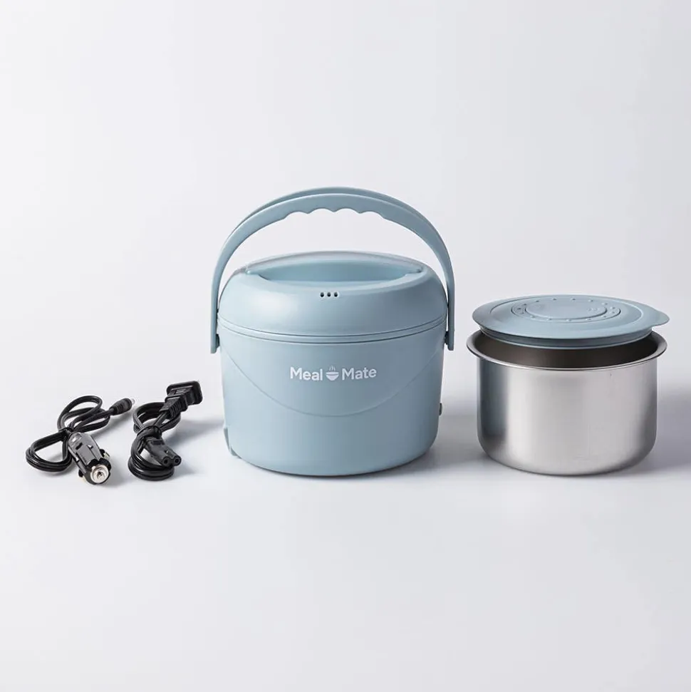 Meal Mate Mini Portable Lunch Carrier-Warmer (Blue)